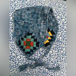 Vintage Crochet Wool Ear Warmer